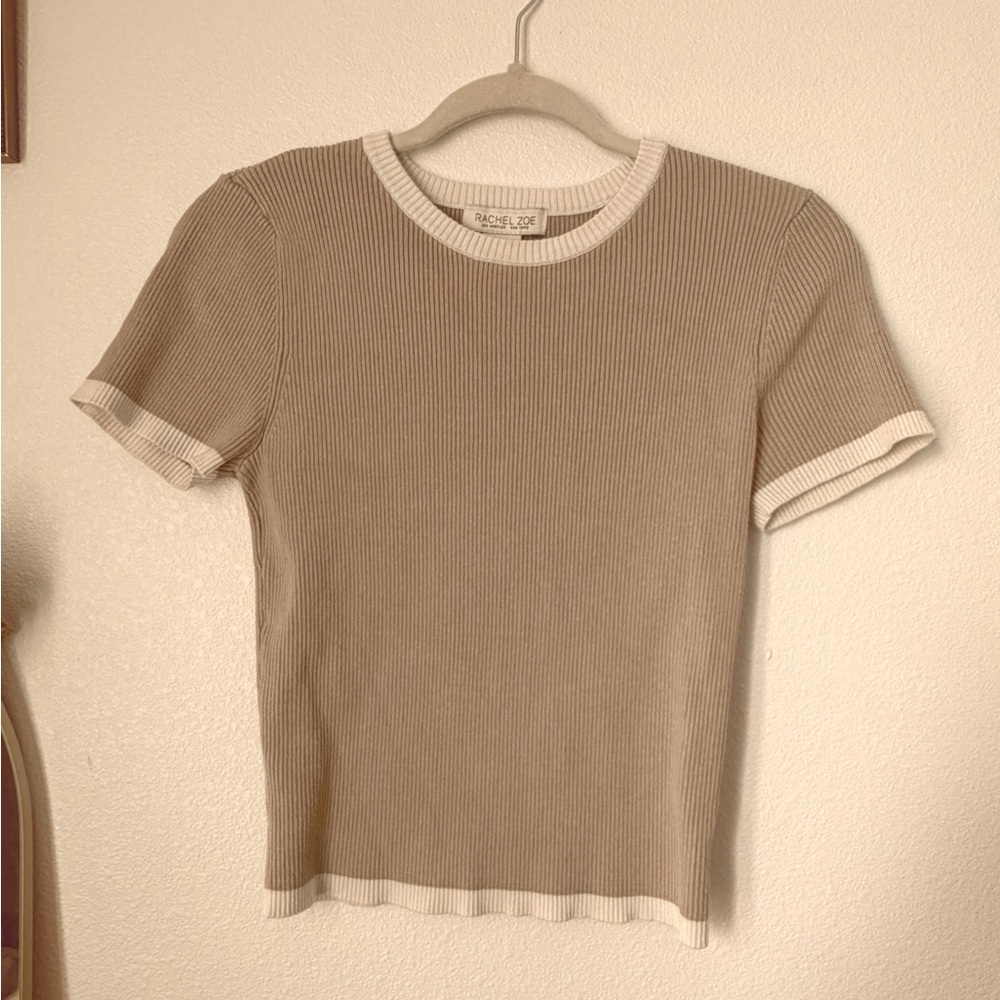 Rachel Zoe Women's Tan Shirt